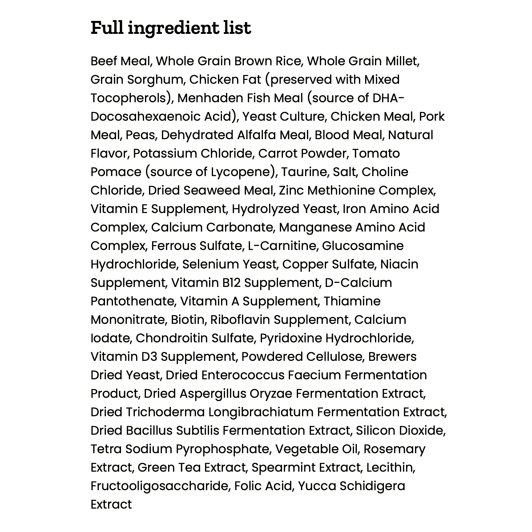 VICTOR Senior Healthy Weight Neighbors Feed & Seed Supply Co.